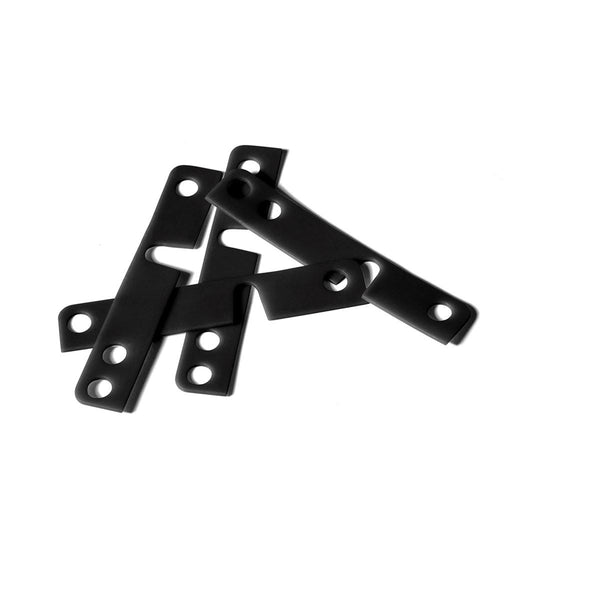 Mindless Longboard Drop Thru Riser Pads - Black - Skatewarehouse.co.uk