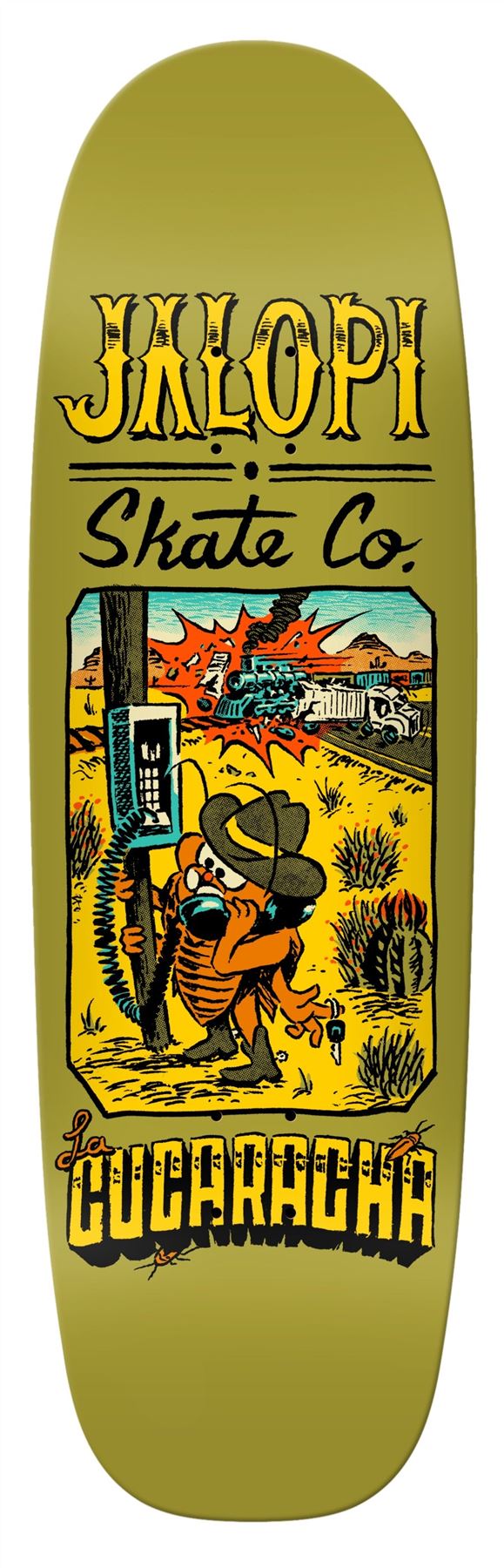 Anti Hero Team Jalopi Cucaracha Skateboard Deck - 9.69
