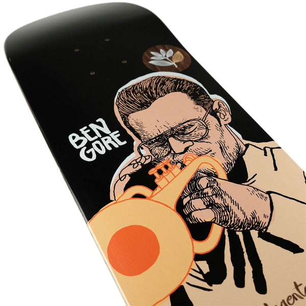 Magenta Ben Gore Free Jazz Skateboard Deck - 8.125