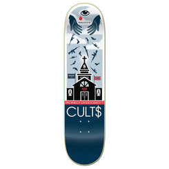 StrangeLove 'Cults' x (WB: ) Artwork by Don Pendleton Skateboard Deck - 8.0" - Skatewarehouse.co.uk