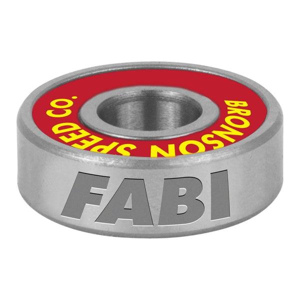 Bronson Speed Co. Bearings Fabiana Delfino Pro G3 Skateboard Bearings - Skatewarehouse.co.uk