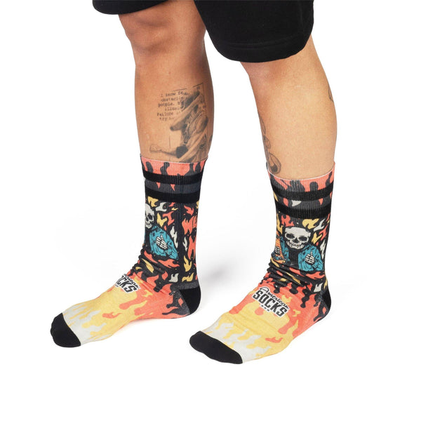 American Socks Welcome to Hell - Mid High Socks