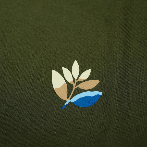 Magenta Playa Tee Khaki - Skatewarehouse.co.uk