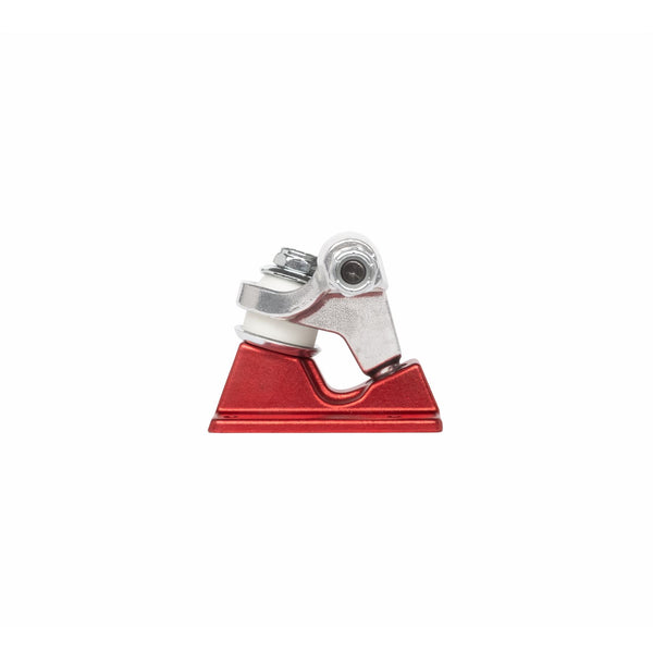 Lurpiv 3 Solid - Polished / Red Skateboard Trucks - 155mm (Pair)