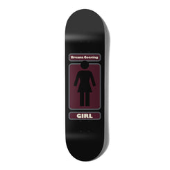 Girl 93 Til Breana Geering 8" Black Purple Skateboard Deck - 8.0"