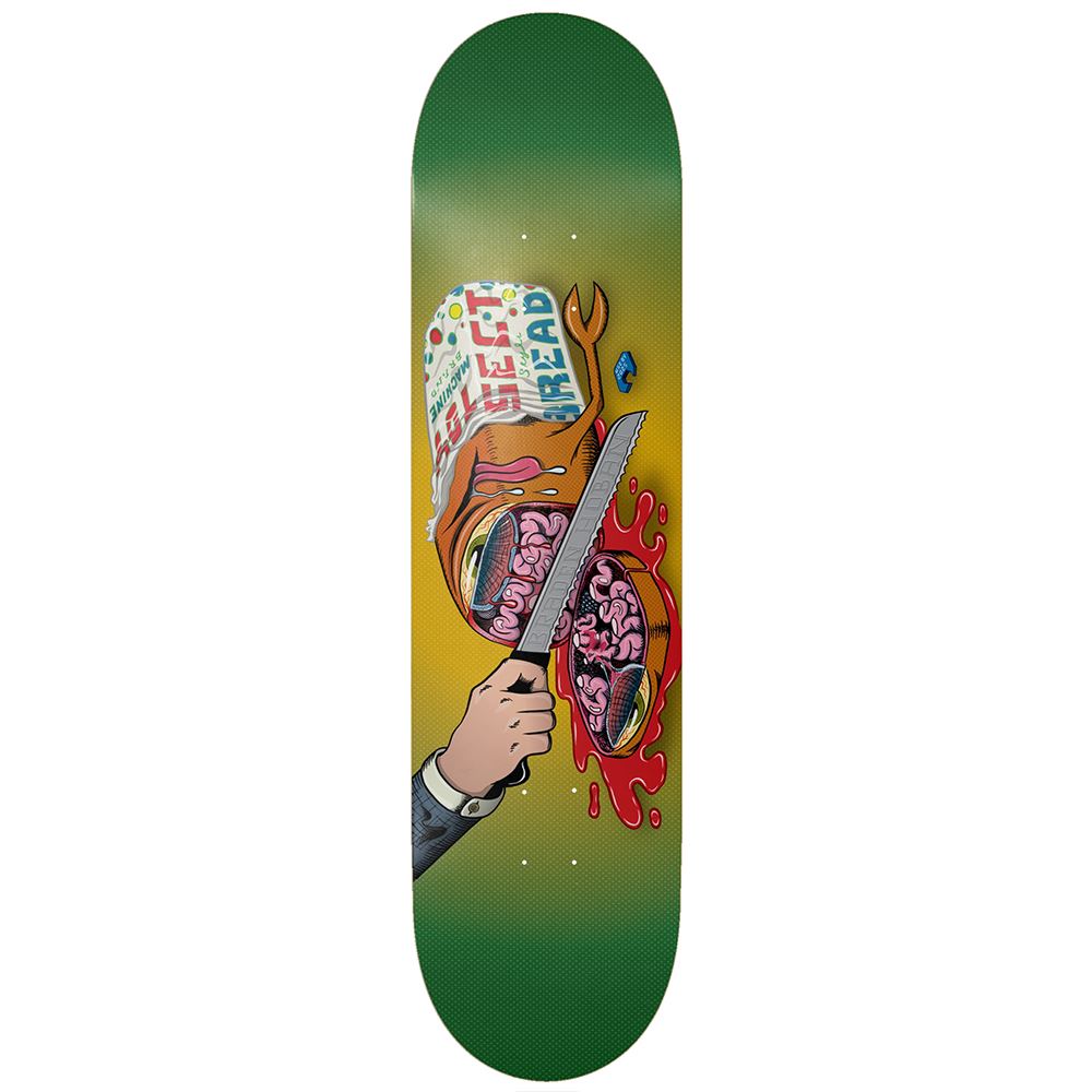 Toy Machine Braden Hoban Sliced Skateboard Deck - 8.5" - Skatewarehouse.co.uk
