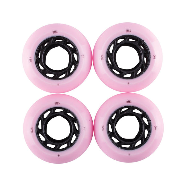 Orbs Ghost Lites (Pink / Black) Skateboard Wheels - 54mm