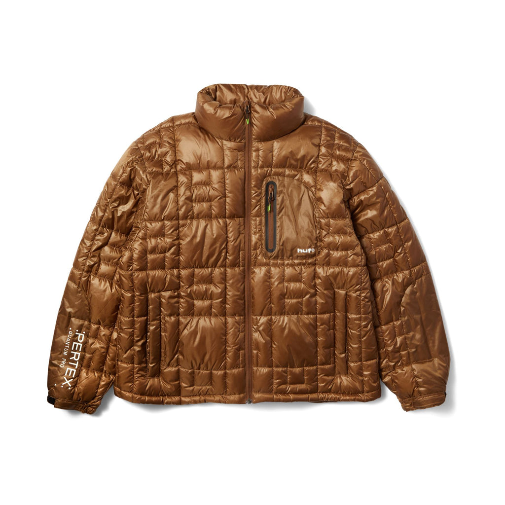 Huf Pertex Puffer Jacket (Russet)