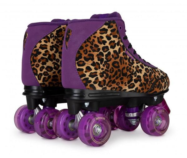 Rookie Quad Skate Rollerskates Harmony V2 - Leopard - Skatewarehouse.co.uk