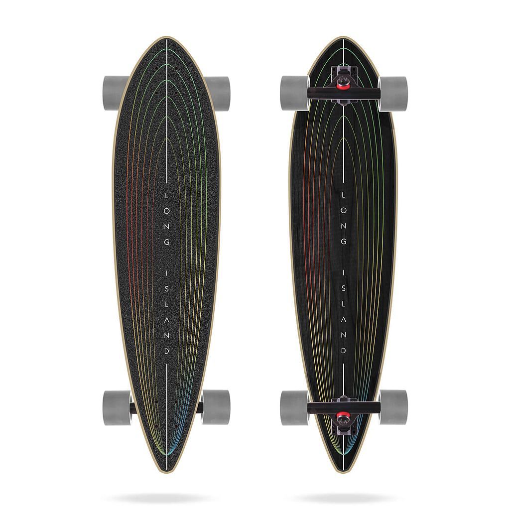 Pipa 42"x9.5" Pintail Long Island Longboard Complete