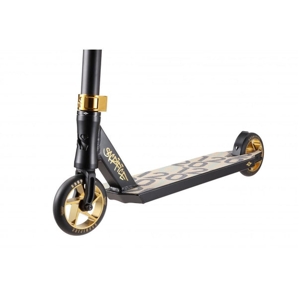 Sacrifice Flyte 120 V2 Black/Gld Complete Scooter - Skatewarehouse.co.uk