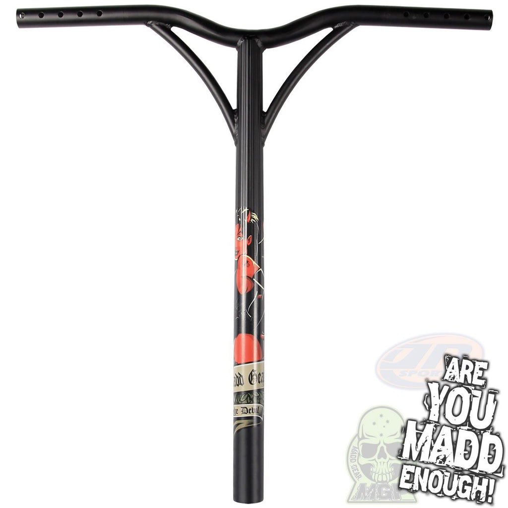 Madd Gear Mgp "She Devil" Bat Wings 21" X 23" (35Mm) Rake - Black - Skatewarehouse.co.uk