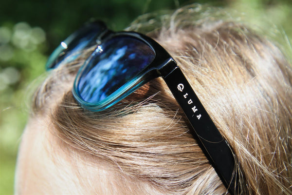 Luma Harlyn Recycled Sunglasses - Blue/Black - Skatewarehouse.co.uk