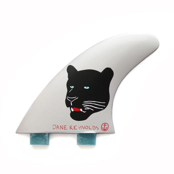 Captain Fin Co - Dane Reynolds Tri - SM / MD / LG - Silver (FCS) - S