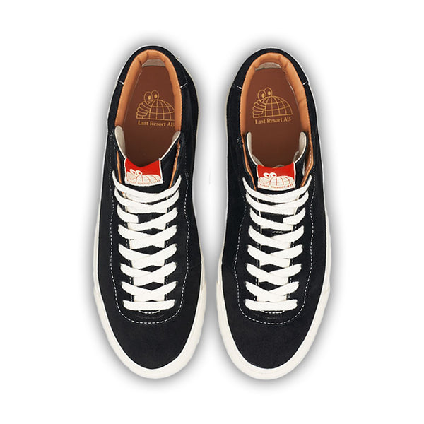 VM001 Suede HI (Black / White) Shoes - UK 4