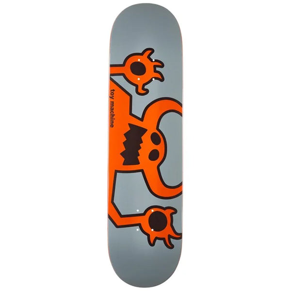 Toy Machine 'Original Monster' Grey / Orange Skateboard Deck - 8.25