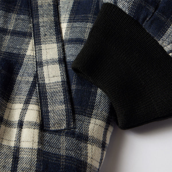 Spitfire Reversible Plaid Jacket (Navy / Black)