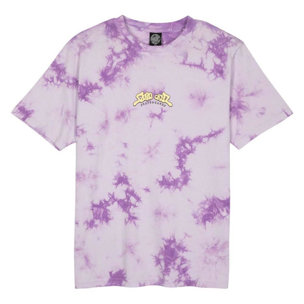 Santa Cruz Womens T-Shirt Winkowski 8Baller Surf T-Shirt - Lavender Tie Dye - Skatewarehouse.co.uk