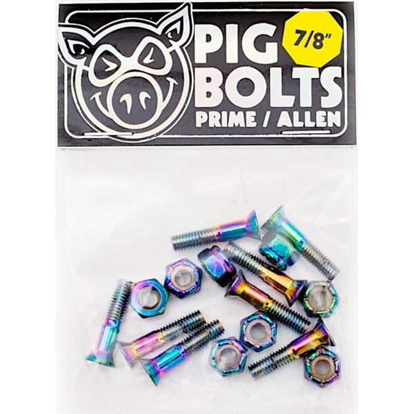 Pig Prime Skateboard Bolts 7/8
