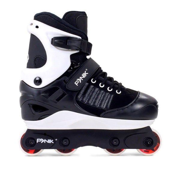 Anarchy Panik III Children's Adjustable Aggressive Skates - Black - Skatewarehouse.co.uk