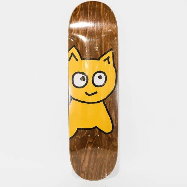 Meow Big Cat Skateboard Deck Multi 8.5