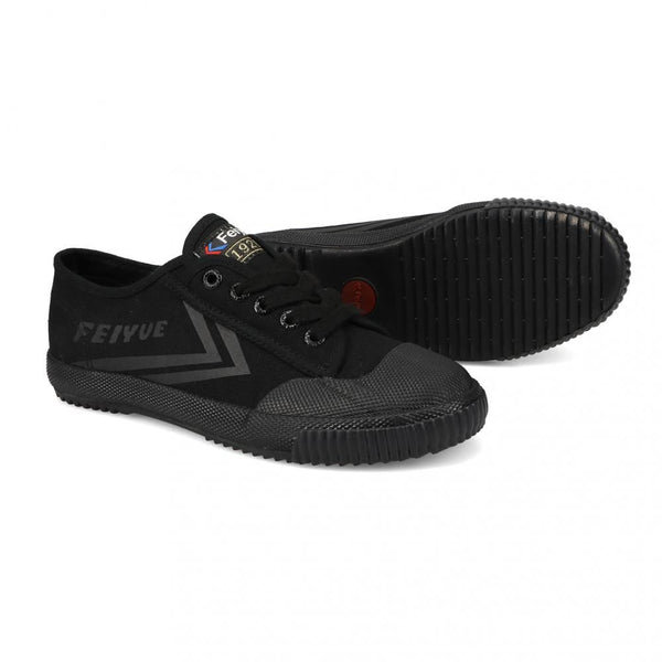 Feiyue Footwear Fe Lo 1920 Canvas Martial Arts/Gym/Lifing Shoes - Triple Black - Skatewarehouse.co.uk