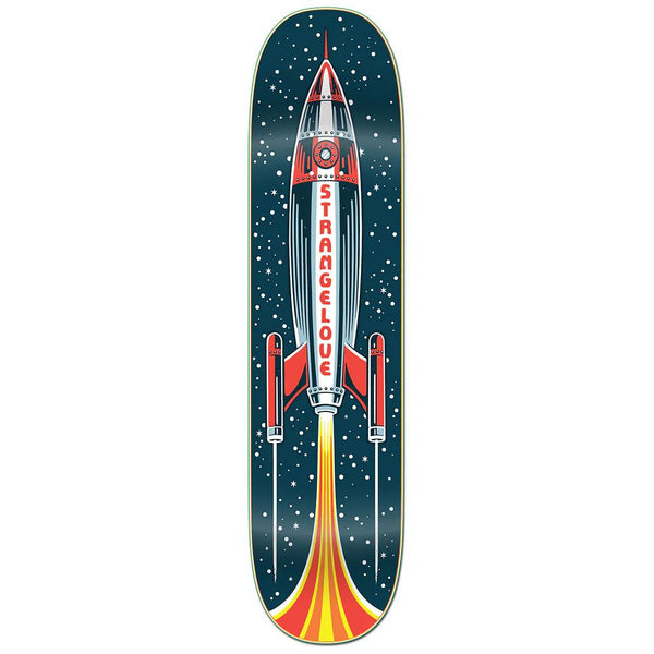StrangeLove Road Rocket x (WB: ) Sean Cliver Screen Printed Skateboard Deck - 8.25