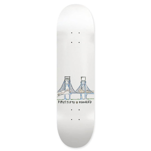 Krooked Fifty Fifty Skateboard Deck - 8.25