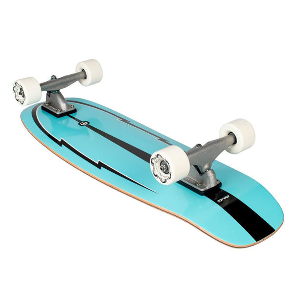 Carver Blue Thunder - CX Surfskate Cruiser Skateboard - L:30.75