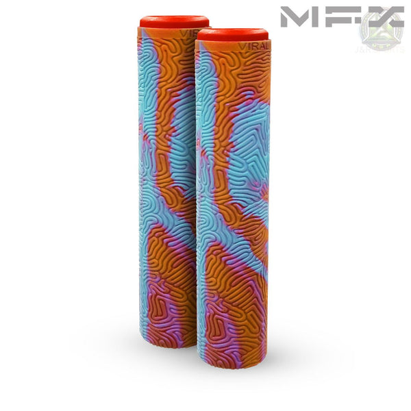 Madd Gear Mfx Viral 180Mm Grind Grips - Teal / Orange - Skatewarehouse.co.uk