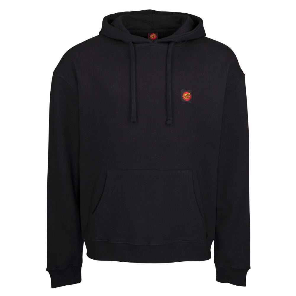 Santa Cruz All Gender Hood Classic Label - Black - Skatewarehouse.co.uk