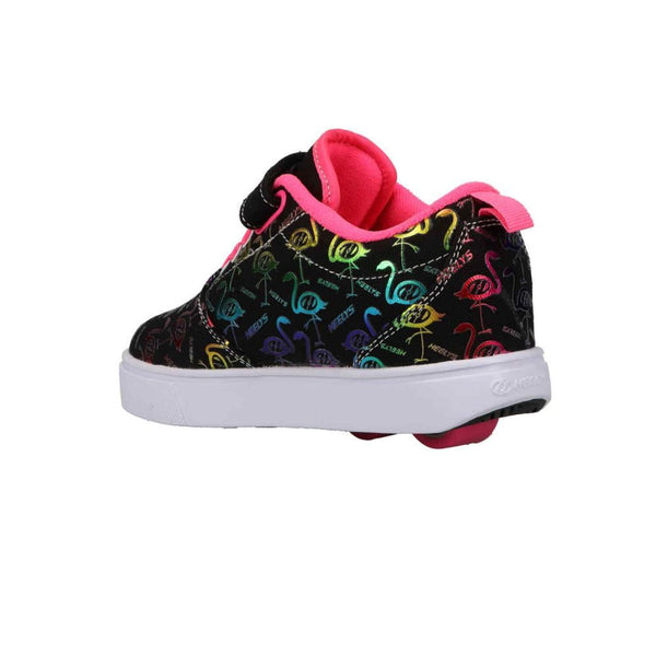Heelys X2 Pro 20 X2  - Black / Pink / Rainbow - Skatewarehouse.co.uk