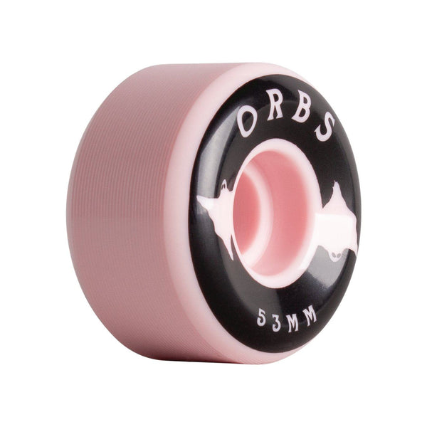 Orbs Specters Solid - Conical - 99A - (Light Pink) Skateboard Wheels - 53mm
