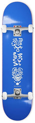 Polar Skate Co SHIN SANBONGI -Faces (Blue) x Venom Custom Complete Skateboard - 8.125" - Skatewarehouse.co.uk