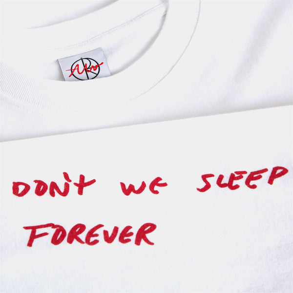 Polar Skate Co LS Tee | On Repeat (White) - L