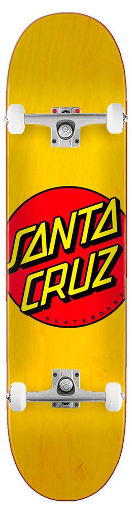 Santa Cruz Logo Classic Dot x Venom Custom Complete Skateboard - 7.75