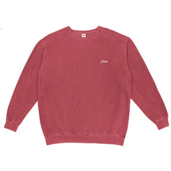 Studio Skateboards Small Script Crew Cardinal