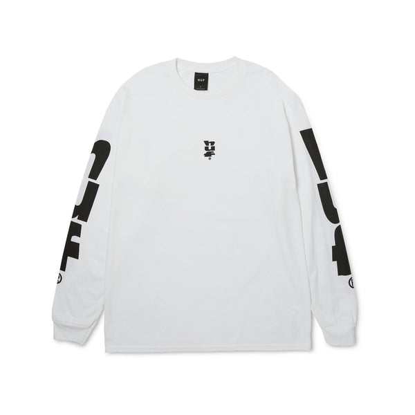 Megablast L / S Tee (White)