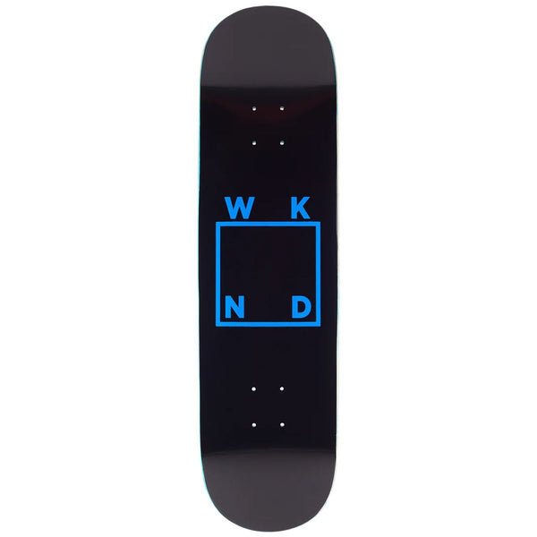 WKND Logo Board Black (SN) Skateboard Deck - 8.375