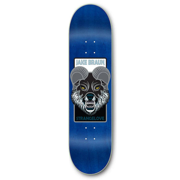 StrangeLove Jake Braun 'Icelandic Sheep Wolf' x (WB: ) Sean Cliver Skateboard Deck - 8.25