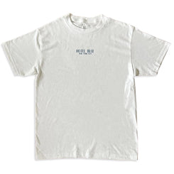 Hotel Blue Logo Tee White - Skatewarehouse.co.uk