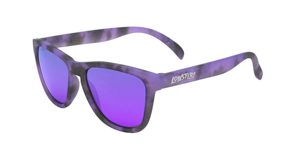 Lobster Eyewear Arnold Schwarzenipper - Purple Marble - Skatewarehouse.co.uk