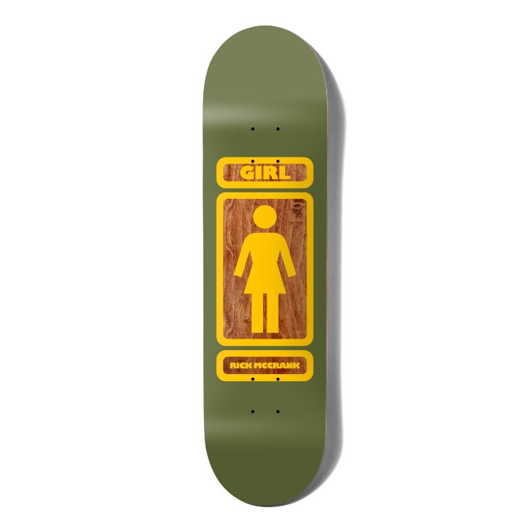 Girl Til W44D2 Rick McCrank Skateboard Deck - 8.5" - Skatewarehouse.co.uk