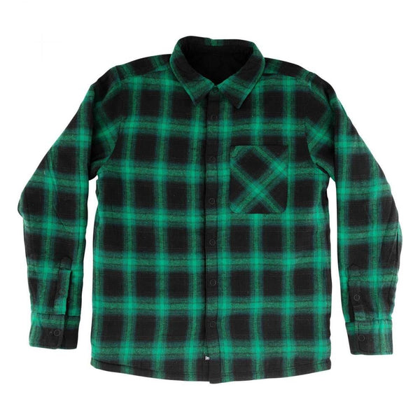 Creature Jacket Switch Reversible Top - Black / Green - Skatewarehouse.co.uk