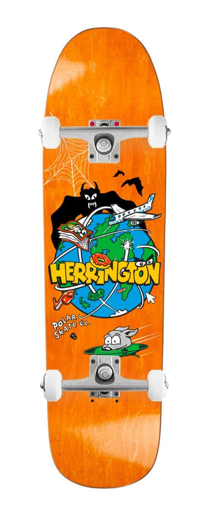 Polar Skate Co Aaron Herrington - Planet Herrington x Venom Custom Complete Skateboard - 8.125"