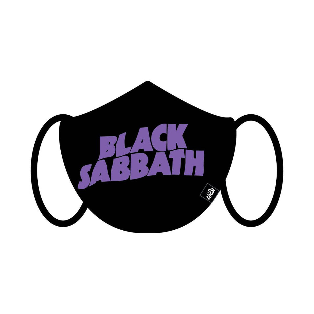 Lakai Black Sabbath Face Mask Black - Skatewarehouse.co.uk