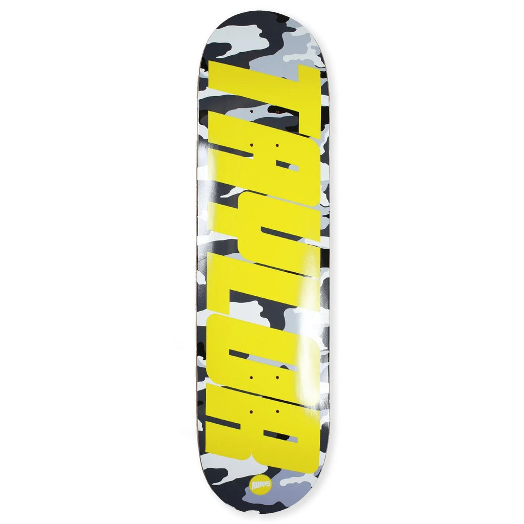 HOPPS Kevin Taylor Snow Camo Skateboard Deck - 8.5"