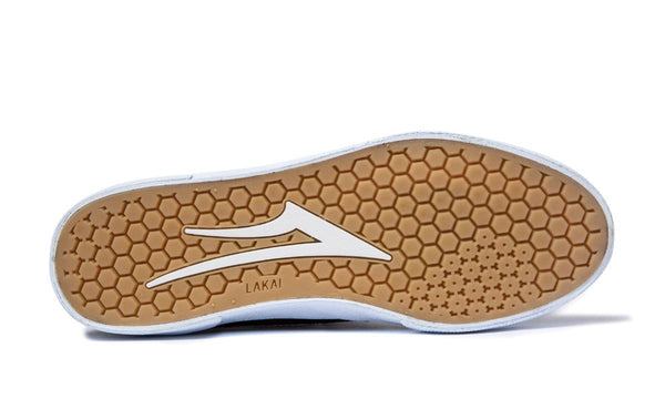 Lakai Cambridge Skate Shoes - Black / White - Skatewarehouse.co.uk