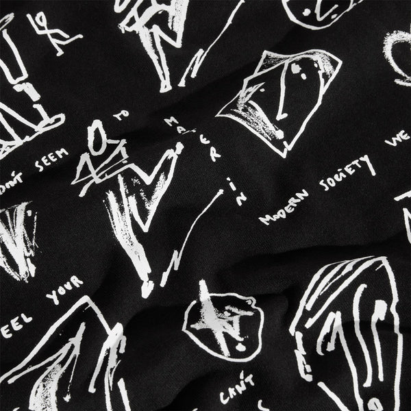 LS Tee | Sad at Times (Black)