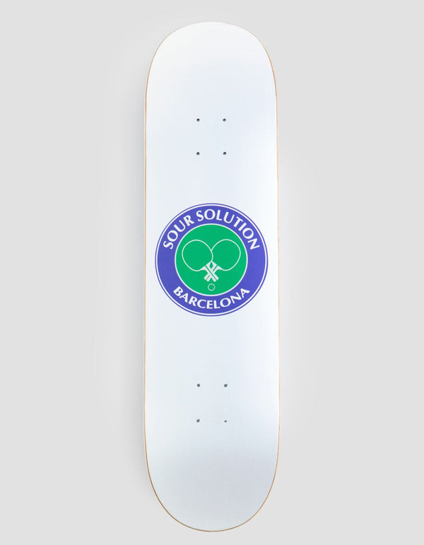 Sour Social Club White  Skateboard Deck - 8.25
